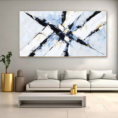 Quadro Stampa su Tela Segno Forte - CupidoDesign