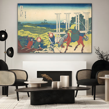 Quadro Stampa su Tela Senju In Musashi Province, Katsushika Hokusai - CupidoDesign