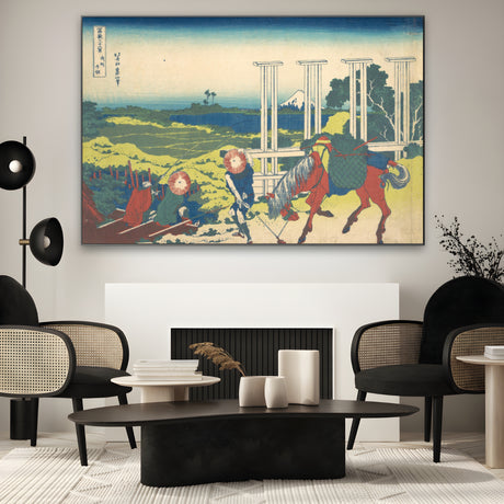 Quadro Stampa su Tela Senju In Musashi Province, Katsushika Hokusai - CupidoDesign