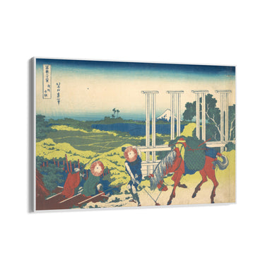 Quadro Stampa su Tela Senju In Musashi Province, Katsushika Hokusai - CupidoDesign