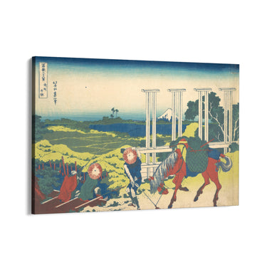 Quadro Stampa su Tela Senju In Musashi Province, Katsushika Hokusai - CupidoDesign
