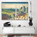 Quadro Stampa su Tela Senju In Musashi Province, Katsushika Hokusai - CupidoDesign