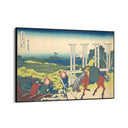 Quadro Stampa su Tela Senju In Musashi Province, Katsushika Hokusai - CupidoDesign