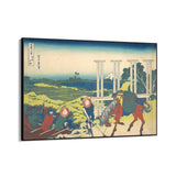 Quadro Stampa su Tela Senju In Musashi Province, Katsushika Hokusai - CupidoDesign
