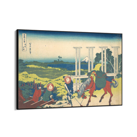 Quadro Stampa su Tela Senju In Musashi Province, Katsushika Hokusai - CupidoDesign