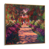 Sentiero nel giardino - Claude Monet