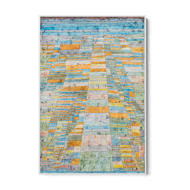 Quadro Stampa su Tela Sentiero principale e strade secondarie, Paul Klee - CupidoDesign