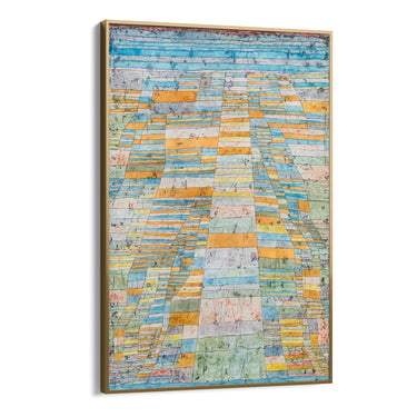 Quadro Stampa su Tela Sentiero principale e strade secondarie, Paul Klee - CupidoDesign
