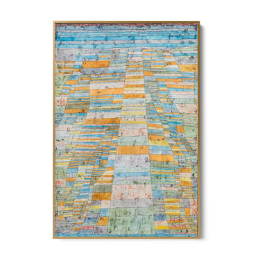 Quadro Stampa su Tela Sentiero principale e strade secondarie, Paul Klee - CupidoDesign