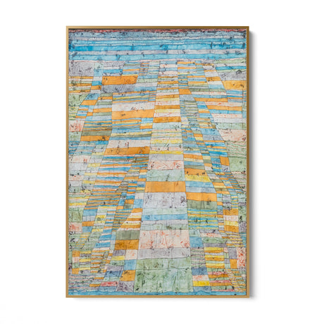 Quadro Stampa su Tela Sentiero principale e strade secondarie, Paul Klee - CupidoDesign