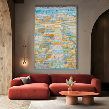 Quadro Stampa su Tela Sentiero principale e strade secondarie, Paul Klee - CupidoDesign