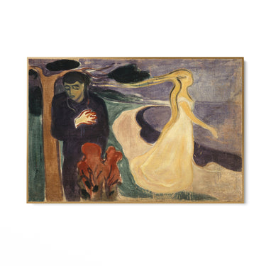 Quadro Stampa su Tela Separazione, Edvard Munch - CupidoDesign