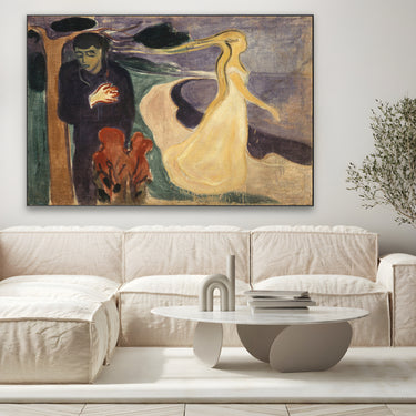 Quadro Stampa su Tela Separazione, Edvard Munch - CupidoDesign
