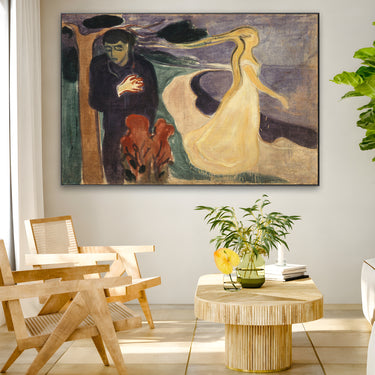 Quadro Stampa su Tela Separazione, Edvard Munch - CupidoDesign