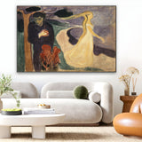 Quadro Stampa su Tela Separazione, Edvard Munch - CupidoDesign