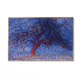 Quadro Stampa su Tela Sera; L'albero rosso, Piet Mondrian - CupidoDesign