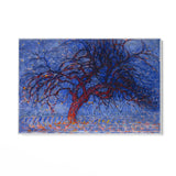 Quadro Stampa su Tela Sera; L'albero rosso, Piet Mondrian - CupidoDesign