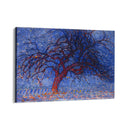 Quadro Stampa su Tela Sera; L'albero rosso, Piet Mondrian - CupidoDesign