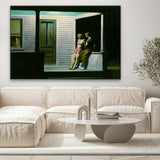 Quadro Stampa su Tela Sera d'estate, Edward Hopper - CupidoDesign