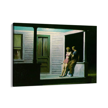 Quadro Stampa su Tela Sera d'estate, Edward Hopper - CupidoDesign