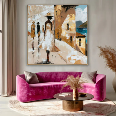Quadro Stampa su Tela Sere d'Estate - CupidoDesign