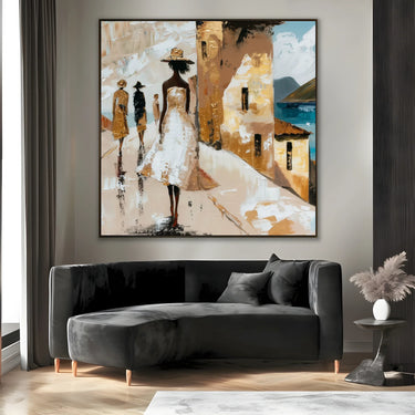 Quadro Stampa su Tela Sere d'Estate - CupidoDesign