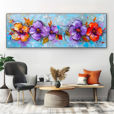 Quadro Stampa su Tela Serenità Cromatica - CupidoDesign