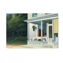 Quadro Stampa su Tela Sette del Mattino, Edward Hopper - CupidoDesign