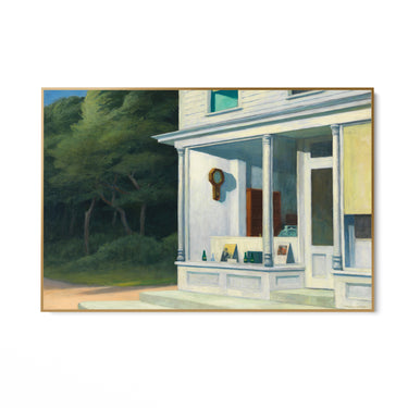 Quadro Stampa su Tela Sette del Mattino, Edward Hopper - CupidoDesign
