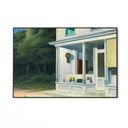 Quadro Stampa su Tela Sette del Mattino, Edward Hopper - CupidoDesign
