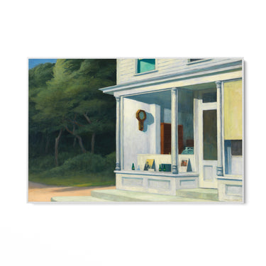 Quadro Stampa su Tela Sette del Mattino, Edward Hopper - CupidoDesign
