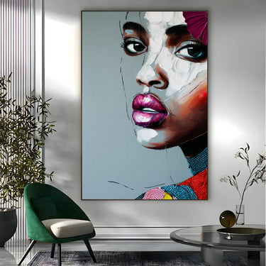 Quadro Stampa su Tela Sfumato Radiale - CupidoDesign