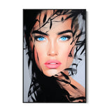 Quadro Stampa su Tela Sguardo Infinito - CupidoDesign