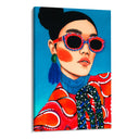 Quadro Stampa su Tela Sguardo Magnetico - CupidoDesign