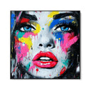 Quadro Stampa su Tela Sguardo Pop - CupidoDesign