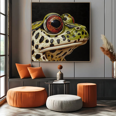 Quadro Stampa su Tela Sguardo Selvaggio - CupidoDesign