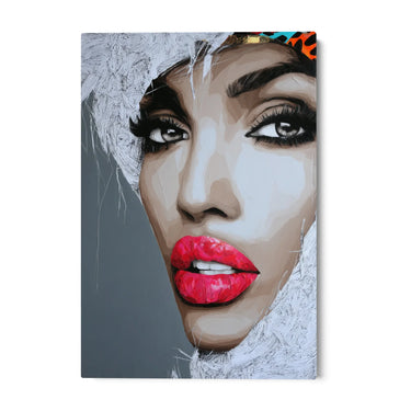 Quadro Stampa su Tela Sguardo Ventoso - CupidoDesign