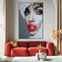 Quadro Stampa su Tela Sguardo Ventoso - CupidoDesign