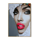 Quadro Stampa su Tela Sguardo Ventoso - CupidoDesign