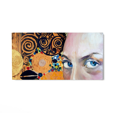 Quadro Stampa su Tela Sguardo di Spirale - CupidoDesign