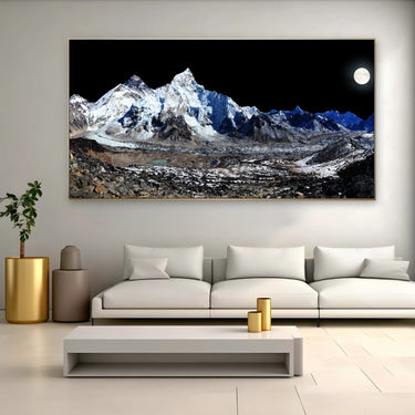 Quadro Stampa su Tela Silenzi del Gelo - CupidoDesign