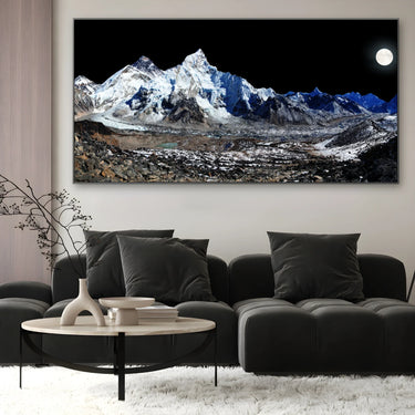 Quadro Stampa su Tela Silenzi del Gelo - CupidoDesign