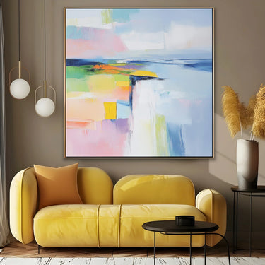 Quadro Stampa su Tela Silenzio Luminoso - CupidoDesign