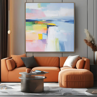 Quadro Stampa su Tela Silenzio Luminoso - CupidoDesign