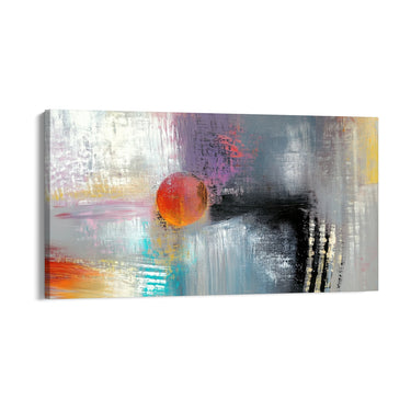 Quadro Stampa su Tela Silenzio Ovale - CupidoDesign