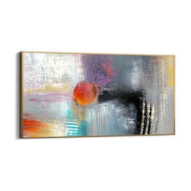Quadro Stampa su Tela Silenzio Ovale - CupidoDesign