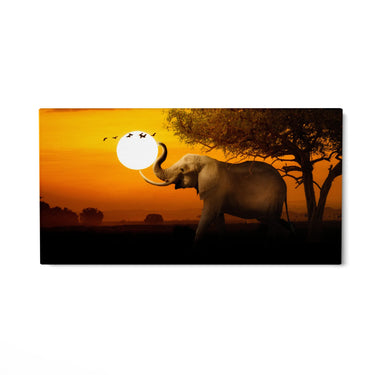 Quadro Stampa su Tela Silenzio d'Africa - CupidoDesign