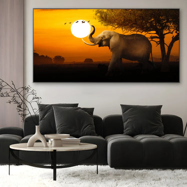 Quadro Stampa su Tela Silenzio d'Africa - CupidoDesign