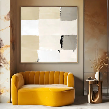 Quadro Stampa su Tela Simmetria Chiara - CupidoDesign