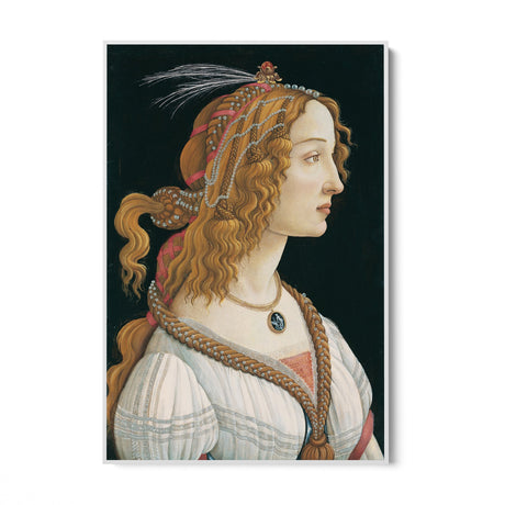 Quadro Stampa su Tela Simonetta Vespucci, Sandro Botticelli - CupidoDesign
